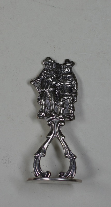 Dutch Silver Cavaliers Stopper/Tamper Image