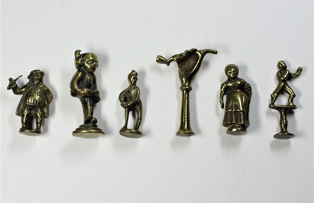 Original Brass Victorian Pipe Stoppers/Tampers Image