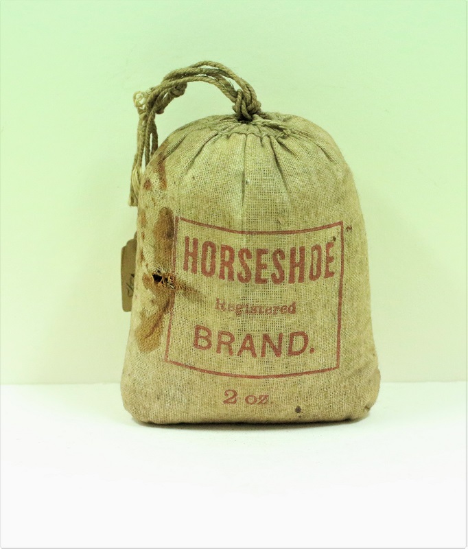 Original Vintage Horseshoe Brand Tobacco Image