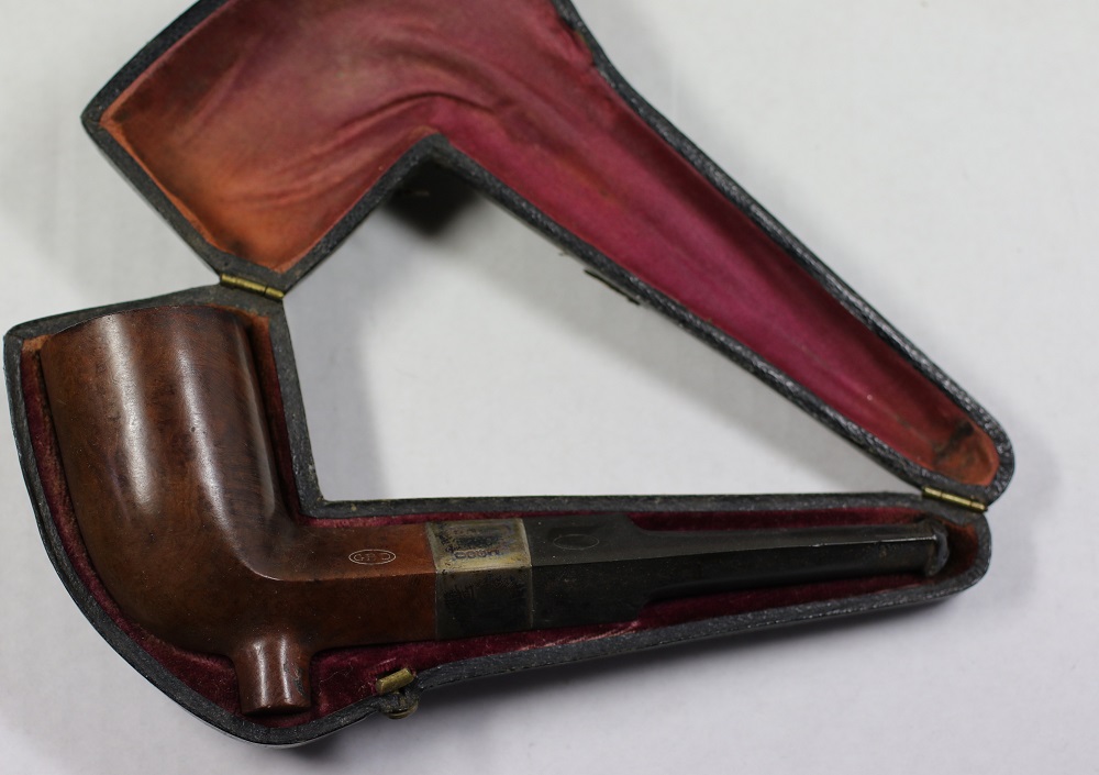 Rare GBD 1889 Cased Briar Pipe Image