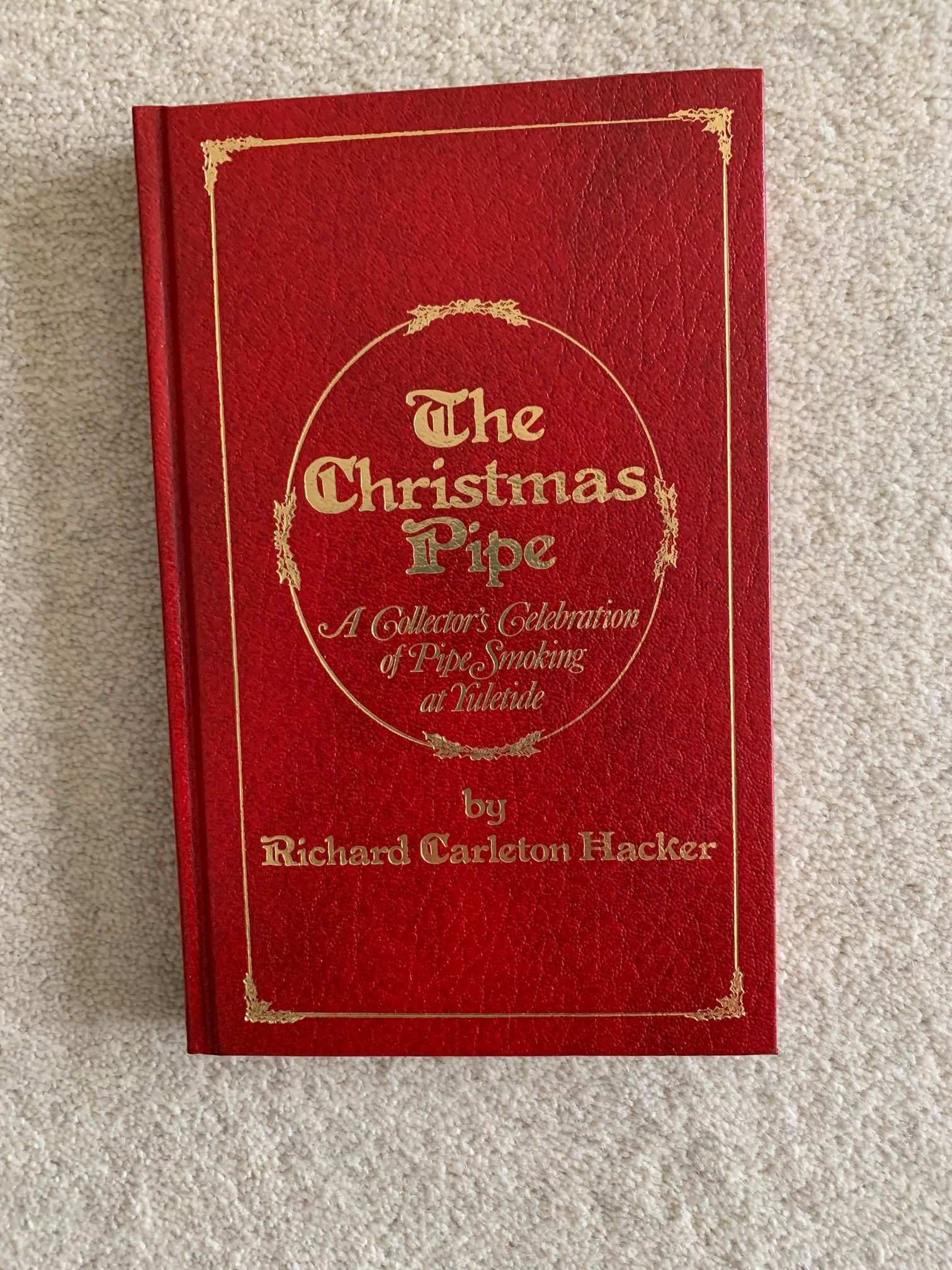Sold - The Christmas Pipe -Richard Carleton Hacker Image